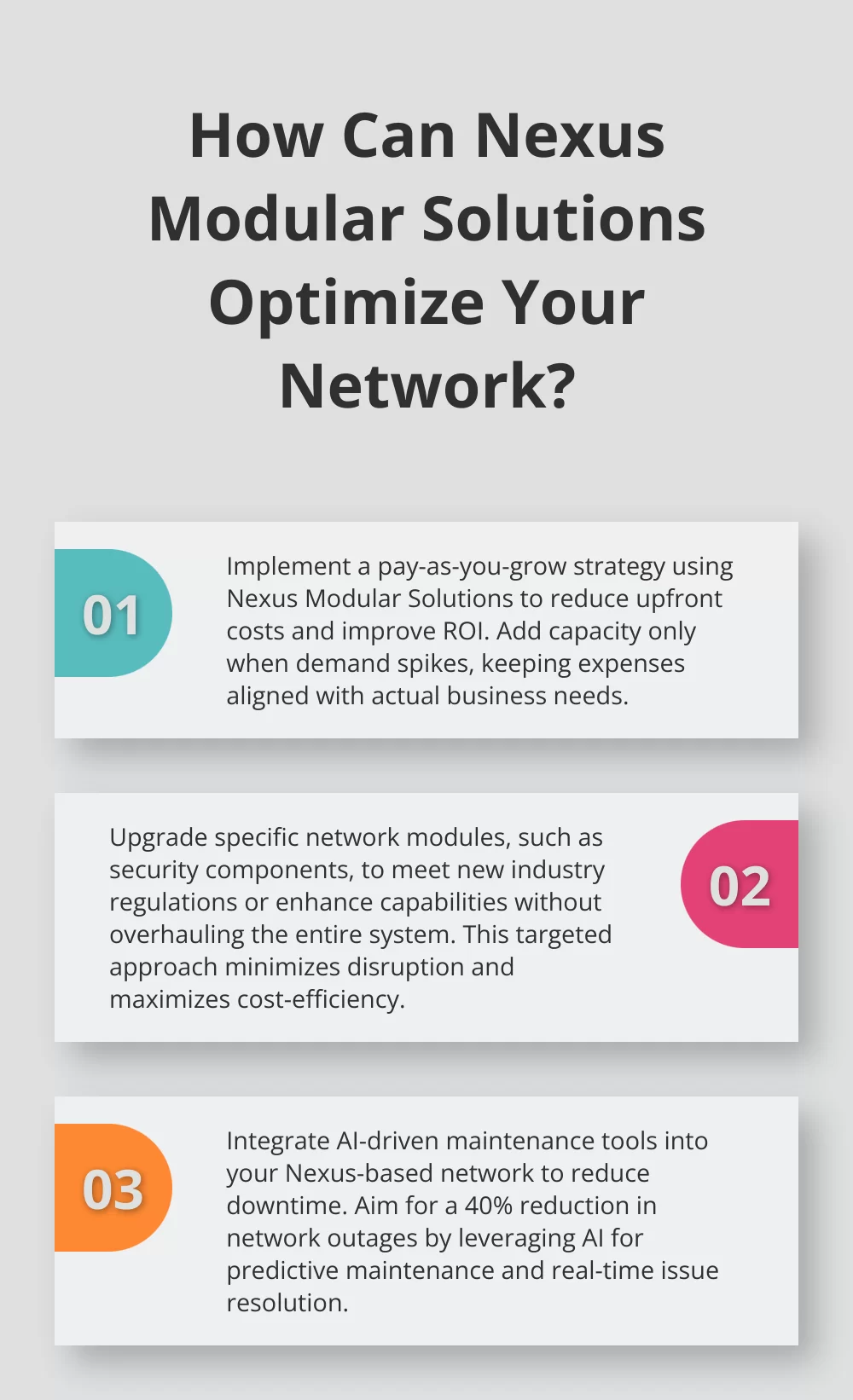 Fact - How Can Nexus Modular Solutions Optimize Your Network?