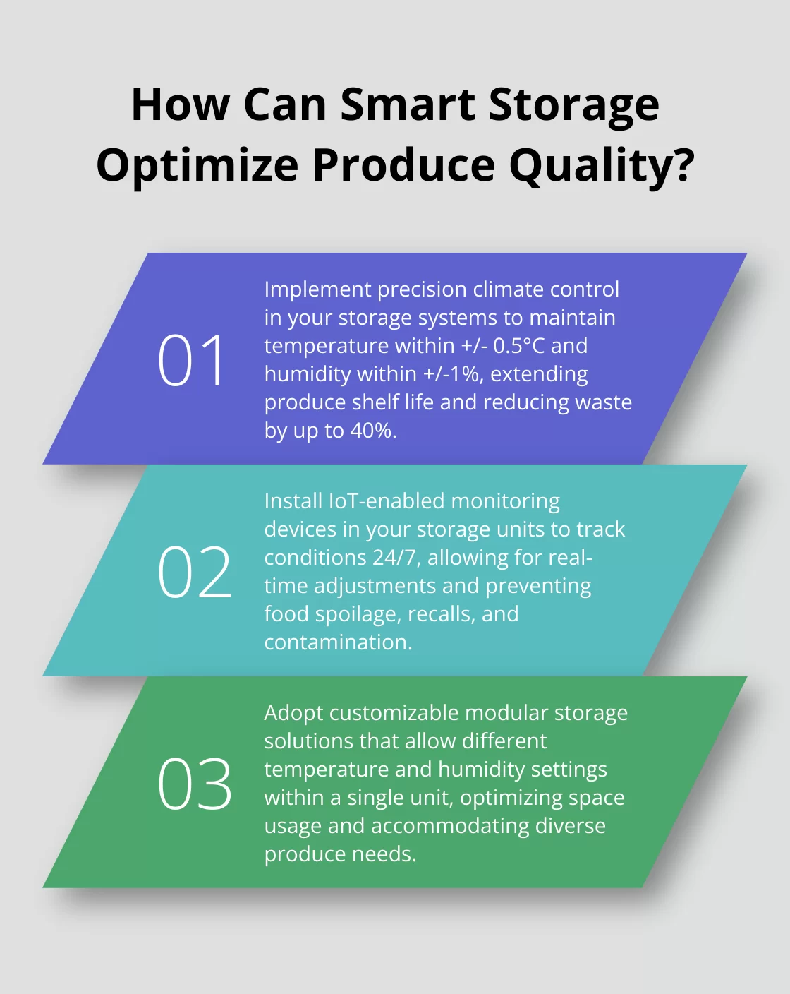 Fact - How Can Smart Storage Optimize Produce Quality?